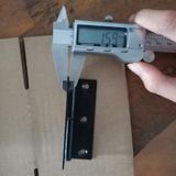  Bản lề lá xi đen AB, 50x80x1.5mm (Cái) 