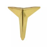  Chân ghế sofa Y xéo màu vàng bóng (cái) 