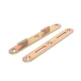  Pát sắt giường thanh ngang bảy màu 128x17x4mm (bộ) 