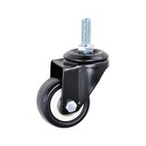  Bánh xe tủ nội thất - ty ren M8/M12 - không khóa 