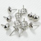  Đinh dù trang trí màu trắng bóng 11mm, 16mm (Bịch 1.000c) 