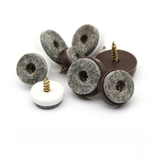  Vít đế nỉ màu trắng, màu nâu phi 22mm (Cái) 