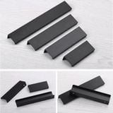  Tay nắm nhôm dạng chữ L màu đen (cái) 