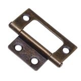  Bản lề lá 1 chiều màu vàng giả cổ 55x25mm dày 1ly 