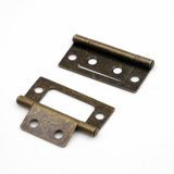  Bản lề lá 1 chiều màu vàng giả cổ 55x25mm dày 1ly 