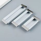  Tay nắm âm nhôm hai đầu bóng dạng phẳng (cái) 