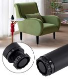 Chân ghế sofa hình trụ sơn đen tĩnh điện (cái) 