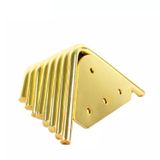  Chân sofa vàng bóng dạng khối tam giác 