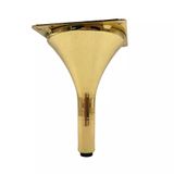  Chân sofa dạng phễu màu vàng bóng cao 150mm (Cái) 