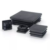  Nắp chụp nhựa vuông nhiều kích thước, không lỗ ren 