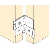  Bản lề đóng mở 2 chiều màu giả cổ, màu đen, xikel (Cái) 