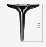  Chân sofa kim loại cao cấp 120mm/150mm màu titan (Cái) 