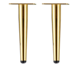  Chân ghế sofa cao cấp màu vàng loại thẳng 