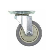  Bánh xe PVC xám phi 125mm không khóa (Cái) 