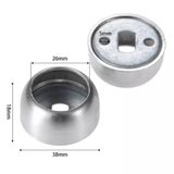  Pát đỡ thanh treo quần áo 18*30mm (Cặp) 