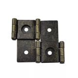  Bản lề đóng mở 2 chiều màu giả cổ, màu đen, xikel (Cái) 