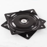  Mâm xoay ghế sơn đen tĩnh điện 160x160mm, đế xoay 360 độ (Cái) 