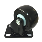  Bánh xe tủ nhựa đế vuông không khóa (cái) 