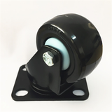  Bánh xe tủ nhựa đế vuông không khóa (cái) 