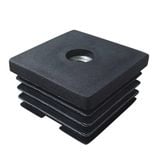  Nắp chụp nhựa vuông nhiều kích thước, có lỗ ren 