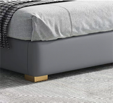  Chân ghế sofa inox chữ L khối đặc màu vàng, màu nikel sáng bóng (Cái) 