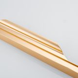  Tay nắm ngăn kéo dạng thanh thẳng màu vàng mờ (Cái) 