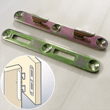  Pát sắt giường thanh ngang bảy màu 128x17x4mm (bộ) 