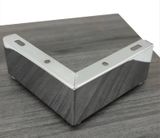  Chân ghế sofa chữ L màu nikel, vàng bóng (Cái) 