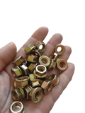  Tán khía xi trắng, xi bảy màu M5/M6/M8/M10/M12 (cái) 