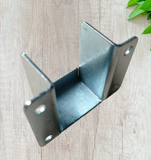  Bộ pat sắt đỡ thang giường màu trắng xanh kích thước 46x35mm (Bộ 4 cái) 