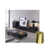  Ống Côn Màu Đồng Chụp Chân Bàn Ghế 100x28x40mm (Cái) 