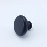  Núm tủ màu đen phi 33mm 