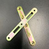  Pát sắt giường thanh ngang bảy màu 128x17x4mm (bộ) 