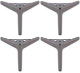  Chân Ghế Sofa đế tam giác cao 120mm/150mm màu titan 