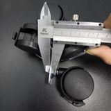  Bánh xe nhựa - đế vuông - có khoá phi 40mm (Cái) 