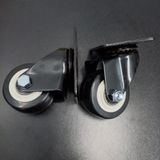  Bánh xe tủ nhựa đế vuông không khóa (cái) 