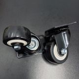  Bánh xe tủ nhựa đế vuông không khóa (cái) 