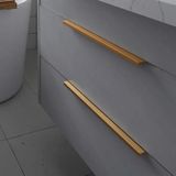  Tay nắm nhôm dạng chữ L màu vàng (cái) 