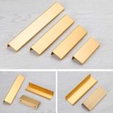  Tay nắm nhôm dạng chữ L màu vàng (cái) 