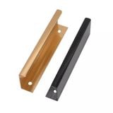  Tay nắm nhôm dạng chữ L màu vàng (cái) 