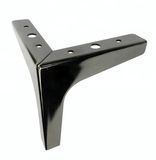  Chân ghế sofa Y thẳng màu titan đen bóng 