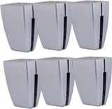  Kẹp kính không chân hợp kim nhôm màu bạc (cái) 