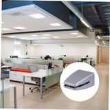  Kẹp kính không chân hợp kim nhôm màu bạc (cái) 