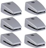  Kẹp kính không chân hợp kim nhôm màu bạc (cái) 