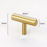  Tay nắm chữ T màu vàng bóng 50mm (cái) 