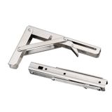  Pat xếp gọn đỡ kệ inox 201 nhiều kích thước (Bộ) 