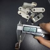  Pat oval treo thanh nhôm tủ quần áo loại 2 lỗ (cái) 