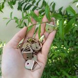  Pát treo tranh xi mạ 1 lỗ, 2 lỗ, 3 lỗ (cái) 