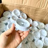  Nắp luồn dây điện nhựa màu trắng phi 60mm (Cái) 