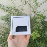  Nắp luồn dây điện nhôm màu bạc 